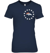 Load image into Gallery viewer, Denver Broncos american star flag shirt