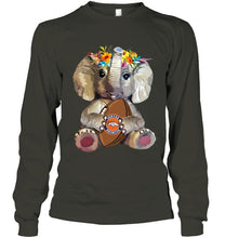 Load image into Gallery viewer, Elephant loves Denver Broncos shirt