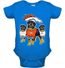 Load image into Gallery viewer, Denver Broncos Rottweilers fan shirt