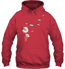 Load image into Gallery viewer, Denver Broncos daisy butterfly fan shirt