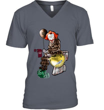 Load image into Gallery viewer, IT Western Michigan Broncos in toilet halloween hoodie