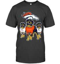 Load image into Gallery viewer, Denver Broncos Rottweilers fan hoodie
