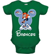 Load image into Gallery viewer, Denver Broncos Mickey shirt