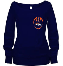 Load image into Gallery viewer, Denver Broncos American flag back shirt