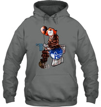 Load image into Gallery viewer, IT Boise State Broncos in toilet halloween hoodie