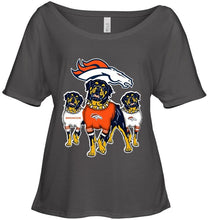Load image into Gallery viewer, Denver Broncos Rottweilers fan shirt