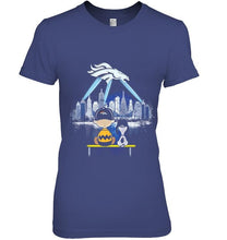 Load image into Gallery viewer, snoopy watch Denver Broncos city shirt