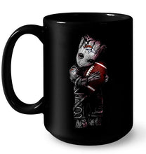 Load image into Gallery viewer, baby groot loves Denver Broncos shirt