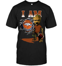 Load image into Gallery viewer, I am Denver Broncos groot shirt