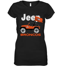 Load image into Gallery viewer, Jeep Denver Broncos fan hoodie