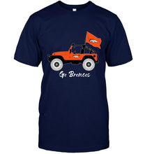 Load image into Gallery viewer, Go Denver Broncos Jeep shirt