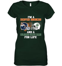 Load image into Gallery viewer, i'm a Denver Bronco and a Colorado State Ram for life shirt