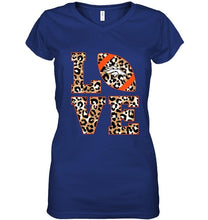 Load image into Gallery viewer, Love Denver Broncos panther pattern shirt