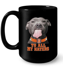 Load image into Gallery viewer, Denver Broncos to all my haters pitbull shirt