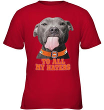 Load image into Gallery viewer, Denver Broncos to all my haters pitbull shirt