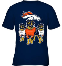 Load image into Gallery viewer, Denver Broncos Rottweilers fan hoodie
