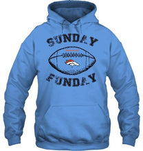 Load image into Gallery viewer, Sunday funday Denver Broncos lover shirt