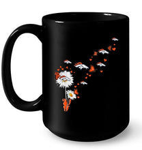 Load image into Gallery viewer, Denver Broncos daisy butterfly fan shirt