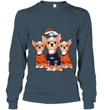 Load image into Gallery viewer, Denver Broncos Chihuahuas fan shirt