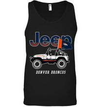 Load image into Gallery viewer, Denver Broncos jeep shirt