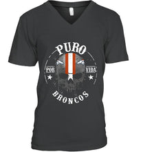 Load image into Gallery viewer, Puro Denver Broncos por vida fan shirt