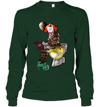 Load image into Gallery viewer, IT Western Michigan Broncos in toilet halloween hoodie