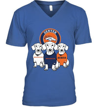 Load image into Gallery viewer, Dachshund Denver Broncos shirt