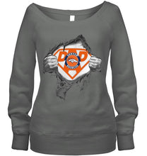 Load image into Gallery viewer, Denver Broncos dad superman shirt