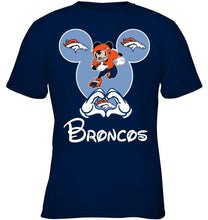 Load image into Gallery viewer, Denver Broncos Mickey shirt