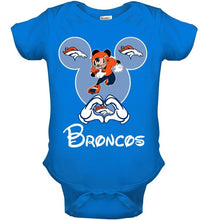 Load image into Gallery viewer, Denver Broncos Mickey shirt