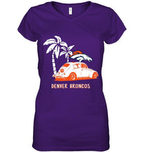 Load image into Gallery viewer, Denver Broncos beetle car shirt shirt