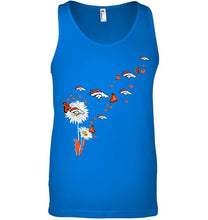 Load image into Gallery viewer, Denver Broncos daisy butterfly fan shirt