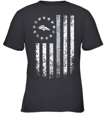 Load image into Gallery viewer, Denver Broncos american flag stars shirt