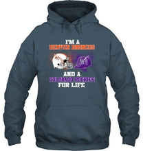 Load image into Gallery viewer, i'm a Denver Bronco and a Colorado Rockie for life shirt