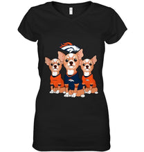 Load image into Gallery viewer, Denver Broncos Chihuahuas fan shirt