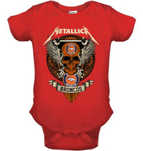 Load image into Gallery viewer, Metallica Denver Broncos shirt