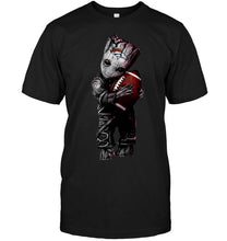 Load image into Gallery viewer, baby groot loves Denver Broncos shirt