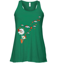 Load image into Gallery viewer, Denver Broncos daisy butterfly fan shirt