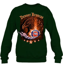 Load image into Gallery viewer, denver broncos eagle american flag shirt