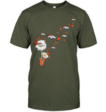 Load image into Gallery viewer, Denver Broncos daisy butterfly fan shirt