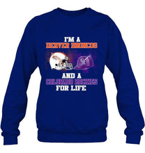 Load image into Gallery viewer, i'm a Denver Bronco and a Colorado Rockie for life shirt