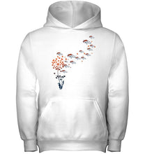 Load image into Gallery viewer, Denver Broncos dandelion shirt