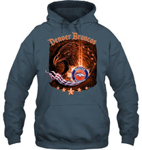 Load image into Gallery viewer, denver broncos eagle american flag shirt