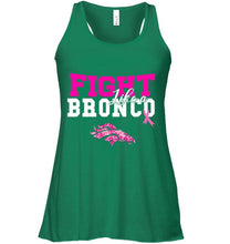 Load image into Gallery viewer, Fight like a Bronco Denver Broncos br east cancer support fan shirt