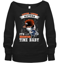 Load image into Gallery viewer, Fear the Denver Broncos jack skellington fan hoodie