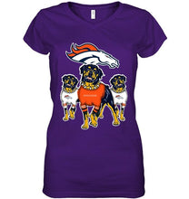 Load image into Gallery viewer, Denver Broncos Rottweilers fan hoodie