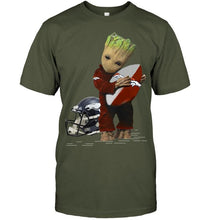 Load image into Gallery viewer, Groot loves Denver Broncos fan hoodie