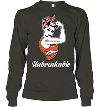 Load image into Gallery viewer, Go Denver Broncos unbreakable girl shirt