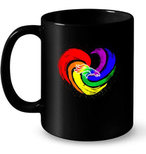 Load image into Gallery viewer, Denver Broncos lgbt tornado heart shirt