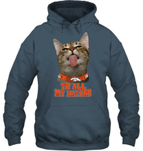 Load image into Gallery viewer, Denver Broncos cat to all my haters shirt